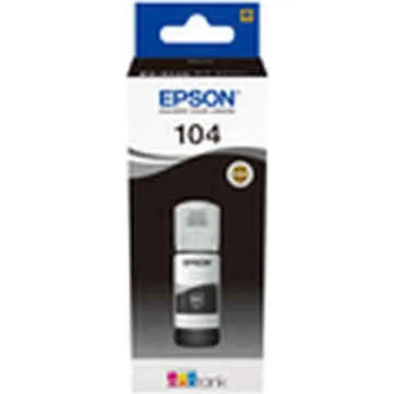 Epson EcoTank 104 Sort - Original blk 65 ml (C13T00P140)