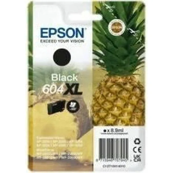 Epson 604XL Original blkpatron - Sort (XL, 8,9 ml)
