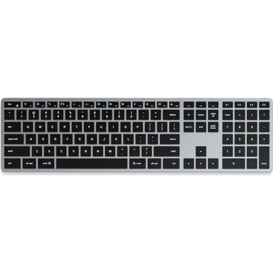 Satechi Slim X3 Bluetooth tastatur  Nordisk, bagbelyst