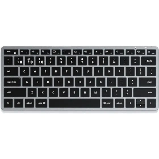 Satechi Slim X1 Trdlst Bluetooth-tastatur (Nordisk, Sort)