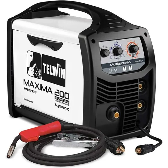 Telwin Maxima 200 Synergic 230V - MIG/MAG, MMA, TIG DC-LIFT