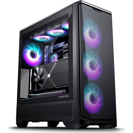Phanteks Eclipse G400A ARGB Mid-Tower  Sort (4x140mm)