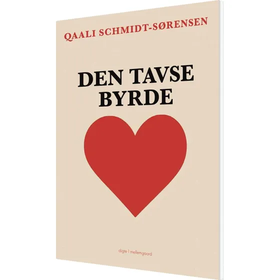 Den Tavse Byrde - Digte af Qaali Schmidt-Sørensen