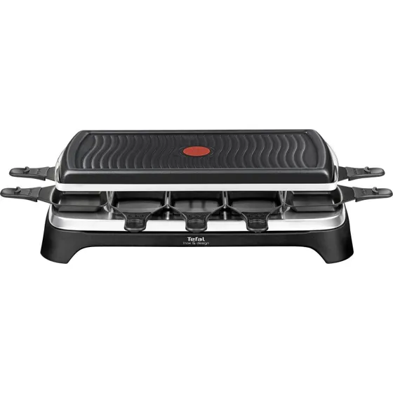Tefal Inox & Design Raclette RE458812 – 10 pander
