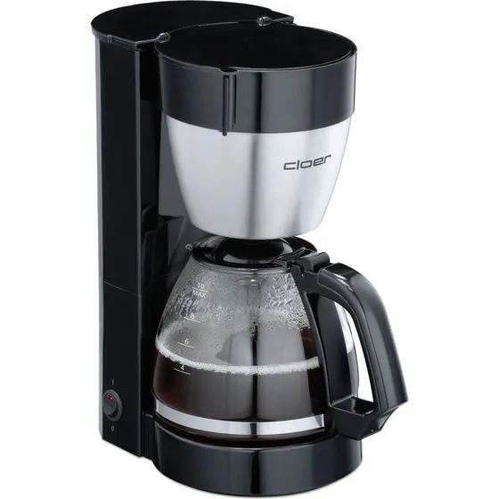 Cloer 5019 Kaffemaskine – 10 kopper, 1,25 L, 800 W