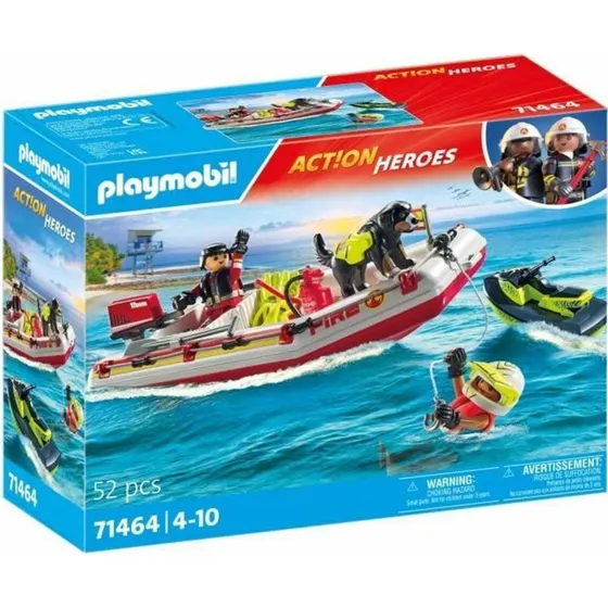 Playmobil Action Heroes 71464  Brandbd & Vandscooter (52 dele)