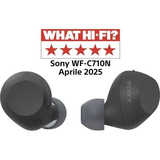 Sony WF-C710N trdlse in-ear hretelefoner (sort)