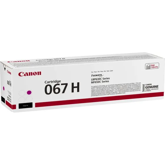 Canon Toner 067H Magenta (Hj Kapacitet)