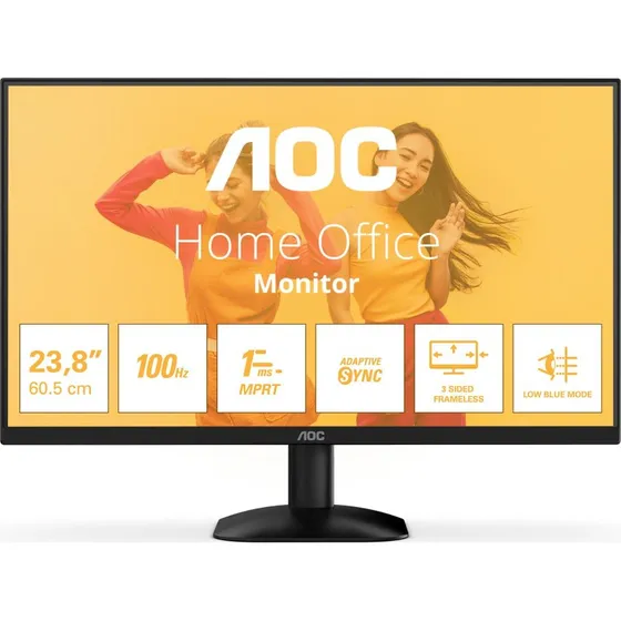 AOC 24B35HM2 24" FHD VA-skrm  op til 120Hz