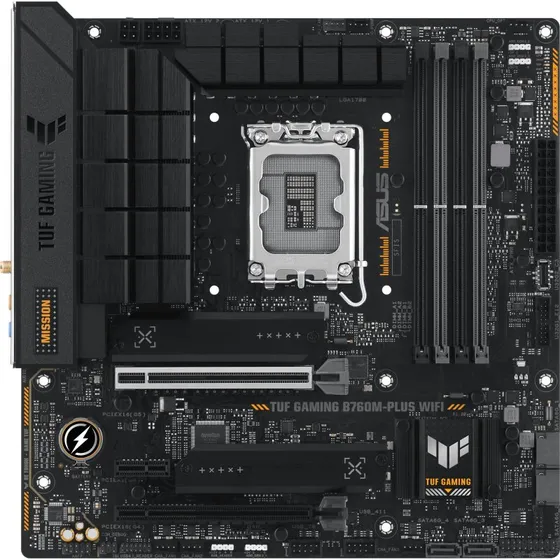 ASUS TUF Gaming B760M-PLUS WiFi (mATX, DDR5)