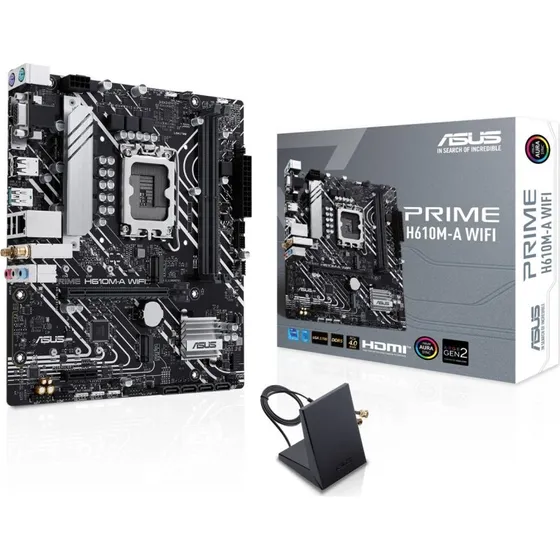 ASUS Prime H610M-A WiFi - micro-ATX, LGA1700, DDR5