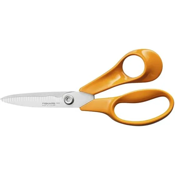Fiskars Classic Køkkensaks, orange ergonomisk håndtag