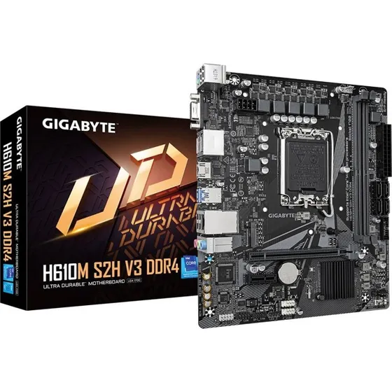 Gigabyte H610M S2H V3 DDR4 – Micro-ATX LGA1700 bundkort