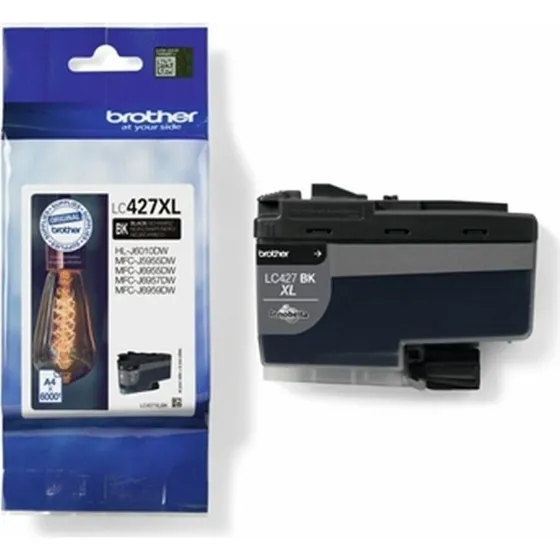 Brother LC-427XLBK XL sort - Original blkpatron