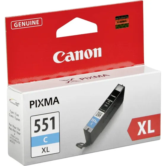 Canon CLI-551XL Cyan 11 ml  665 sider (Original)