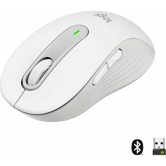 Logitech Signature M650 trdls mus - hvid