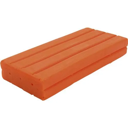 Softy Modellervoks Orange 500 g  Bld & Ikke-trrende