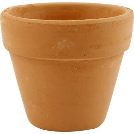 Terrakotta urtepotter 7 cm (H 6,5) - 24 stk.