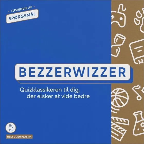 Bezzerwizzer Original 3.0  Dansk plastikfrit quizspil