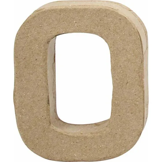 Dekorativt tal 0 – 10×8×2 cm, 1 stk