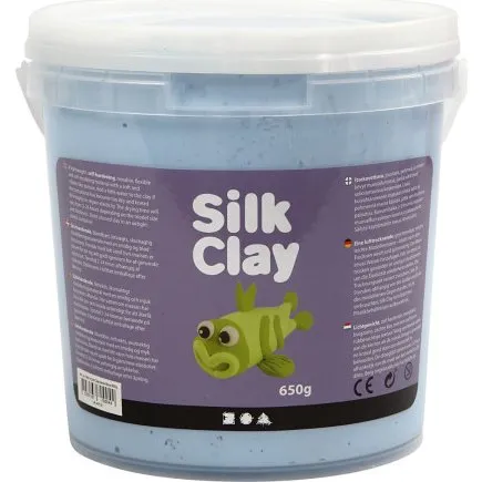 Silk Clay neonbl modelleringsmasse, 650 g spand