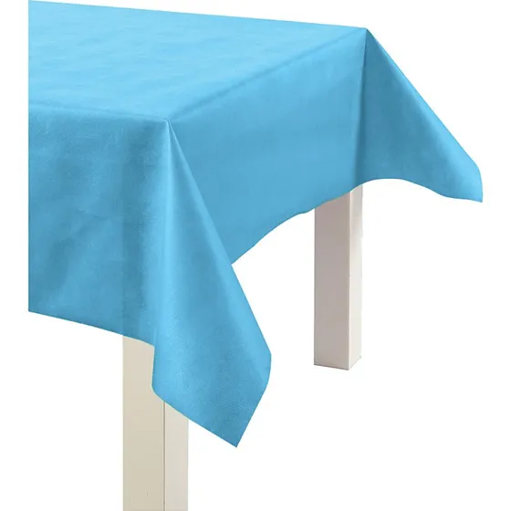 Dug af imiteret stof 125 cm x 10 m – Turkis, 70 g