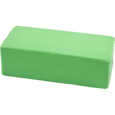 Modellervoks Neon Grn 500 g  Bld trylledej