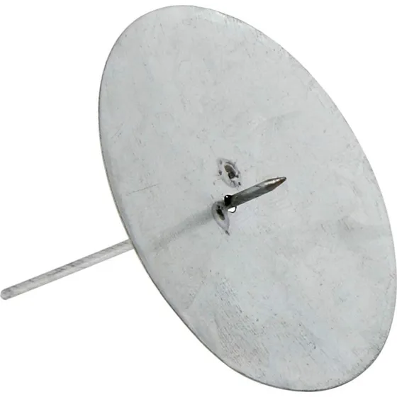 Runde lysholdere i metal med spyd  4 stk.