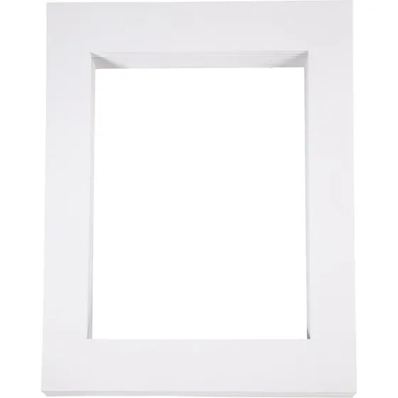 Passepartoutrammer A3 (40x50 cm) 100 stk, hvid 500 g