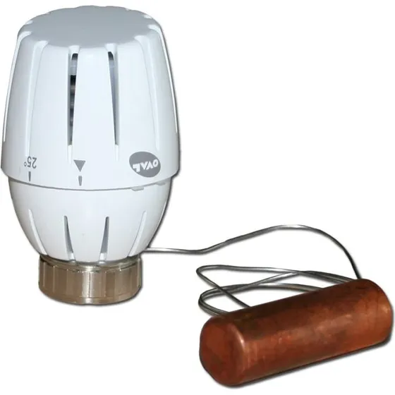 Pettinaroli termostathoved med anlægsføler til 7021 (M28x1,5)