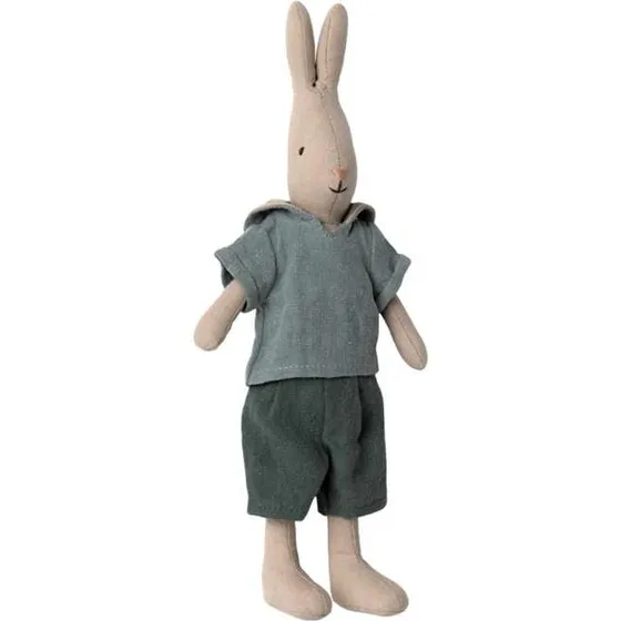 Maileg Kanin/Hare Str. 2 – Klassisk med Skjorte & Shorts