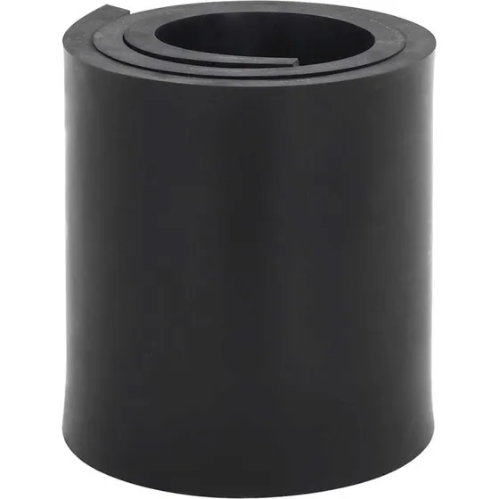 Gummikant til sneplov 100x15x1 cm - sort