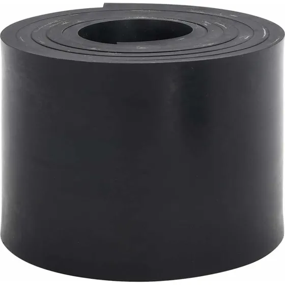 Gummikant til sneplov 300x15x1 cm - sort