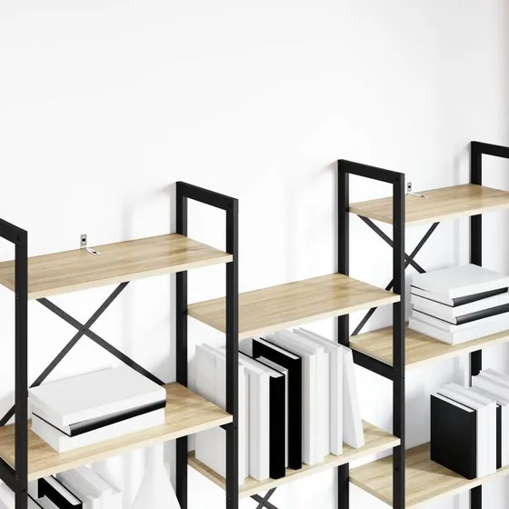 Anti-tip beslag 2 stk Slv L-formet 74,5x15x32 mm