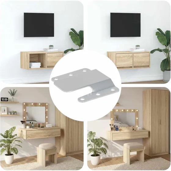 Flush Mount Beslag 419 stk, stl 75661,4 mm  slv