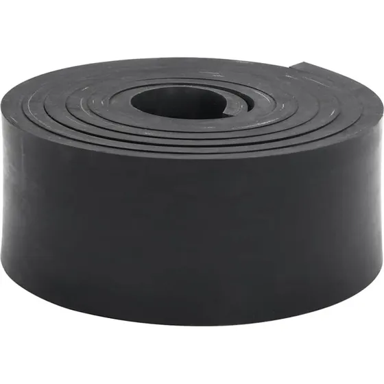 Gummikant til sneplov 250x8x1 cm  sort, forstrket