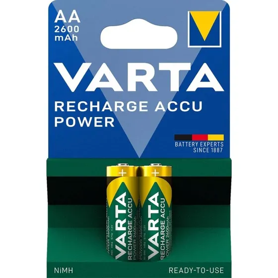 VARTA Recharge Accu Power AA 2600 mAh (2 stk.)