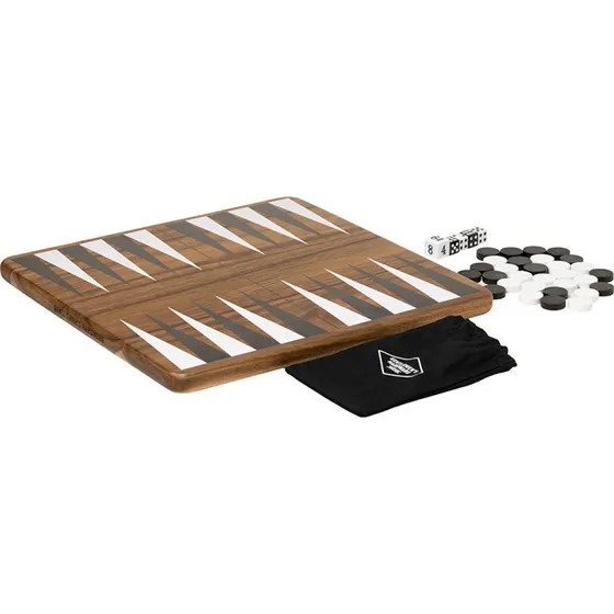 Backgammon sæt i akacietræ – Gentlemen's Hardware