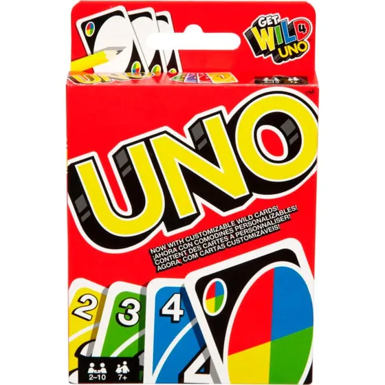 UNO kortspil  klassisk familie- og selskabsspil