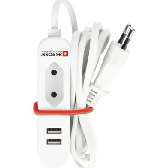 SKROSS Travel Station USB EU - stikdse 2300W, 2xUSB