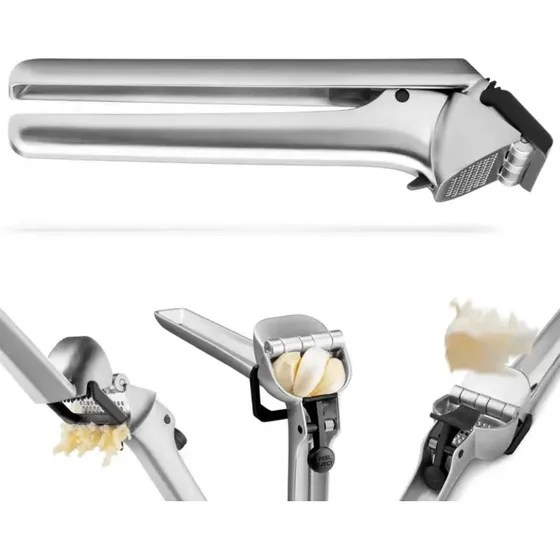 Dreamfarm Garject Hvidlgspresser  Sort