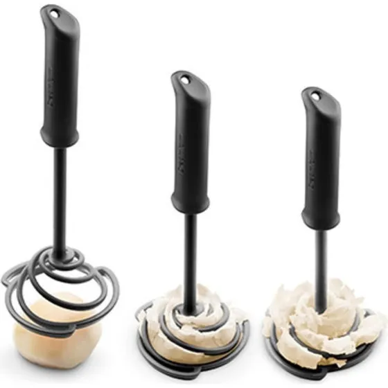 Dreamfarm Smood Lite Sort ergonomisk kartoffelmoser