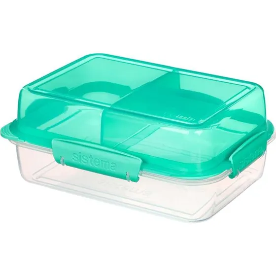 Sistema Lunch Stack To Go Rectangle 1,8 L - Minty Teal