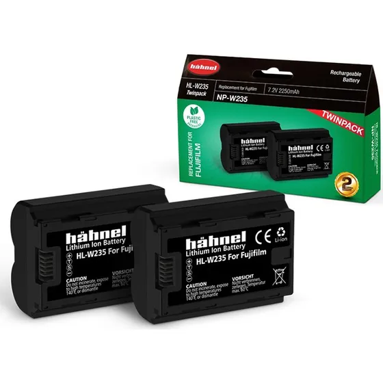 Hähnel HL-W235 / NP-W235 2250mAh Twin Pack (2 stk)