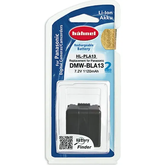 Hähnel 1120mAh batteri til Panasonic (HL-PLA13/DMW-BLA13)