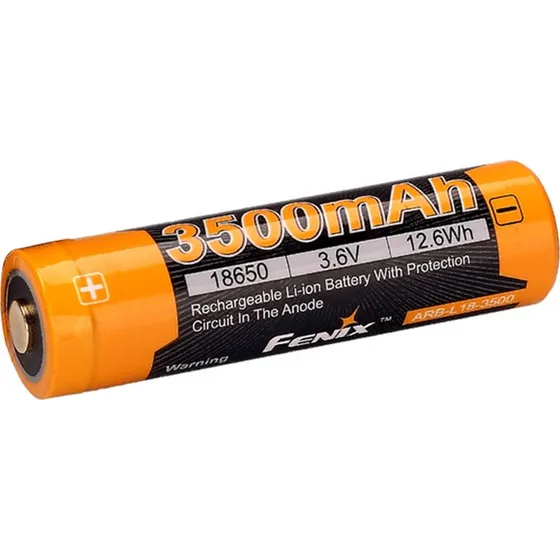 Fenix 18650 Batteri 3500 mAh (Genopladelig)