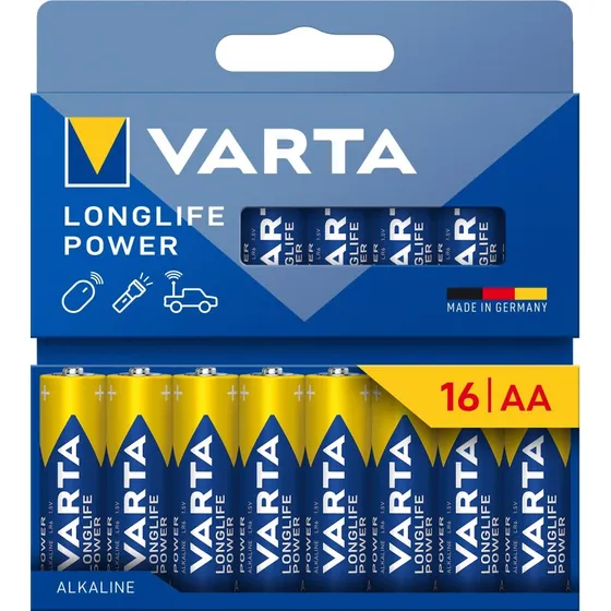 Varta Longlife Power AA 16-pak