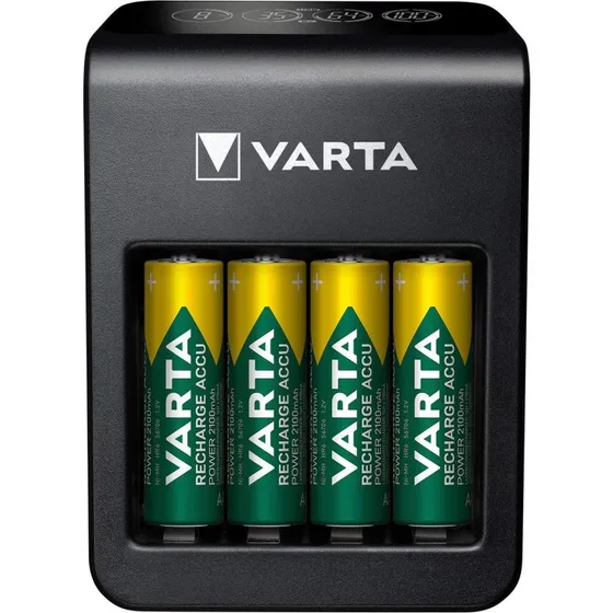 VARTA LCD Plug Charger+ oplader AA/AAA/9V + USB