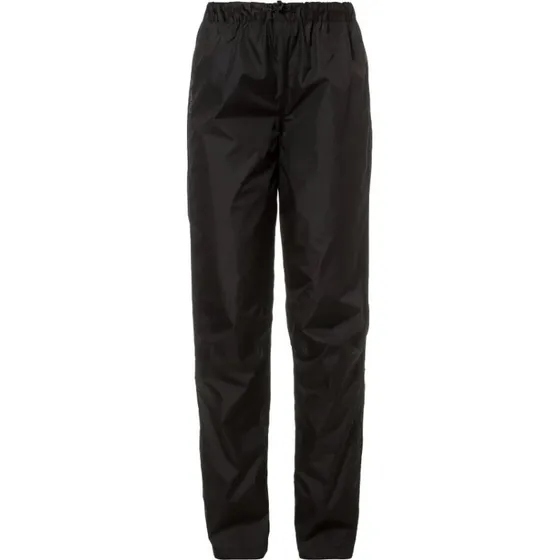 Vaude Fluid Regnbukser Dame – 2-lags, Sort