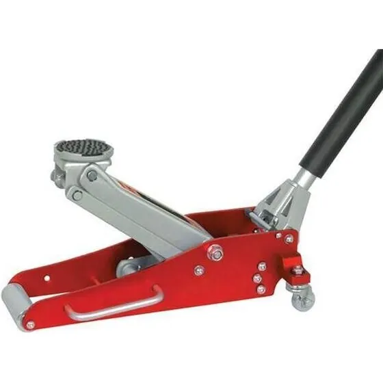 Professionel aluminium-donkraft, rød/sølv, 1500 kg